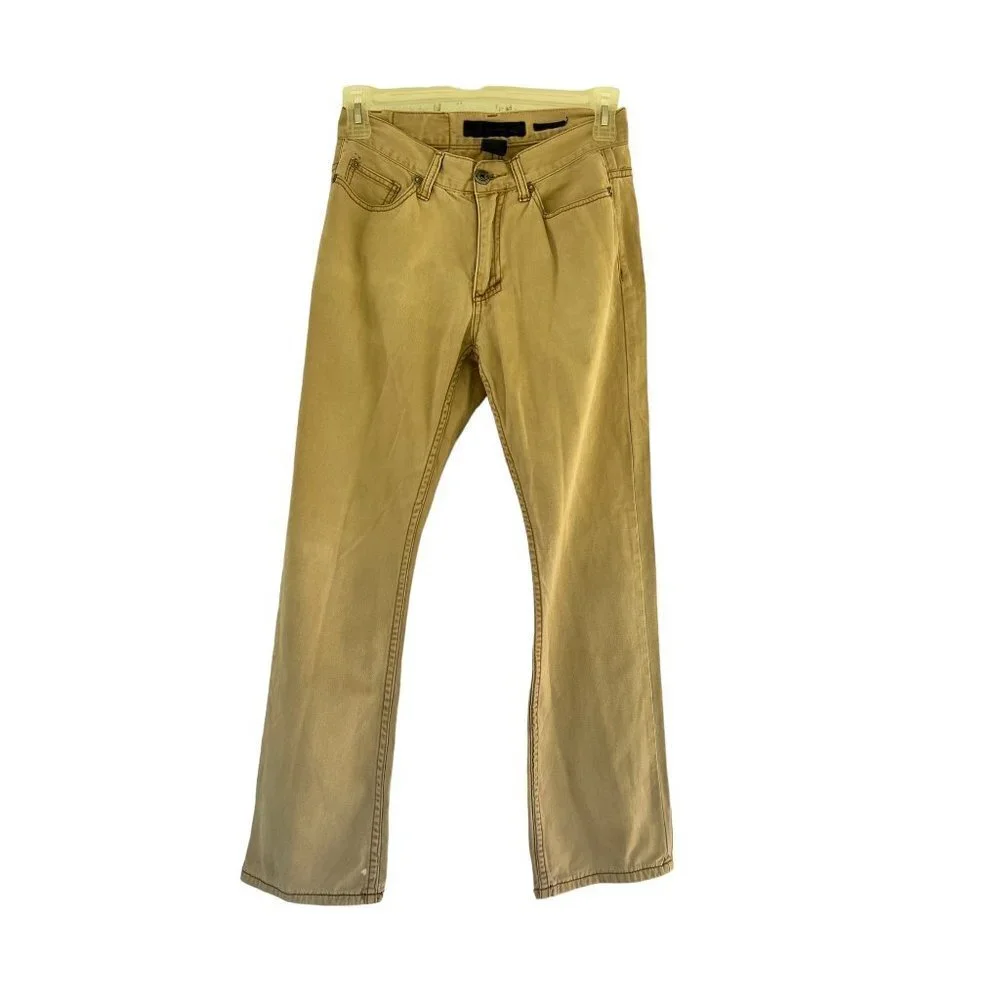 Men's Soft Tan Slim Straight Jeans
